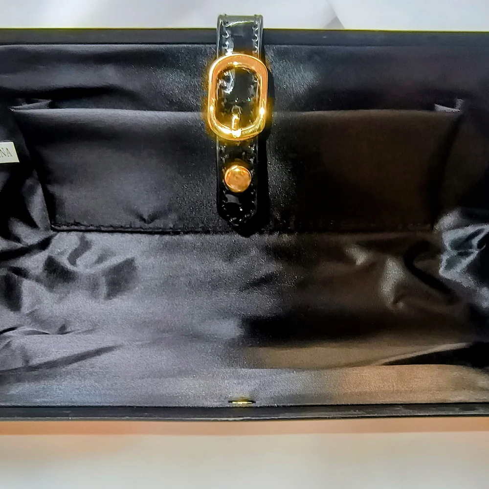 Unbranded Chic Clutch Magazine‎ Cover Design in Black, White, & Gold